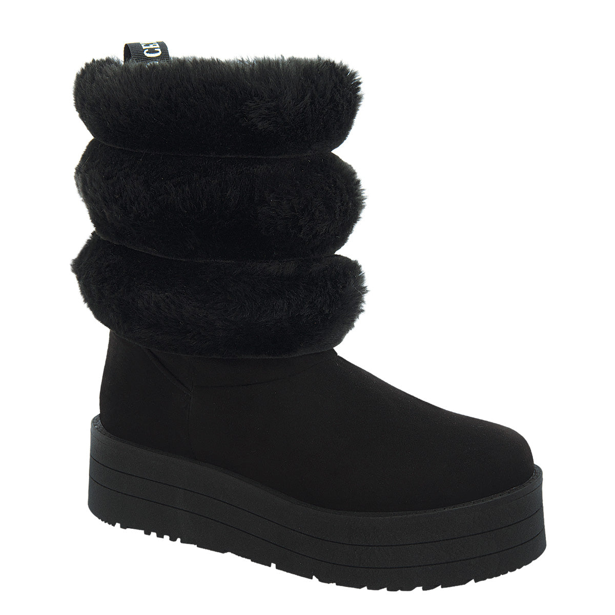 Bota Casual Calzado Dama Rojo Cereza 7461 - Main Image